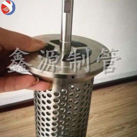防止杂质堵住钻头水眼用钻杆滤子 不锈钢4-1/2寸钻杆滤清器