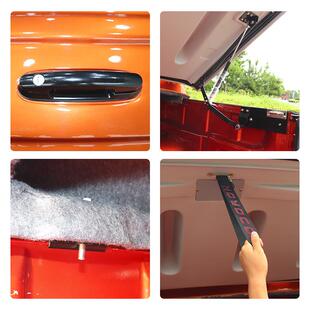 长城炮纳瓦拉国产皮卡车后箱盖改装后备箱盖防雨防盗跨界平盖