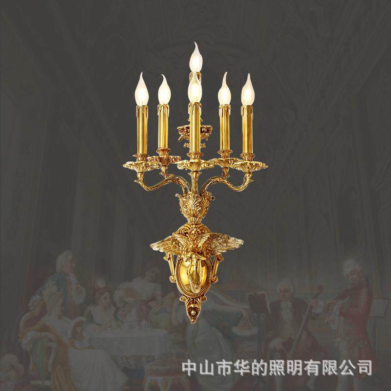 法式复古别墅客厅全铜壁灯奢华欧式卧室床头铜灯酒店过道走廊灯具,电子元器件市场,其它元器件,淘宝优惠券,粉丝福利购,淘宝优惠卷