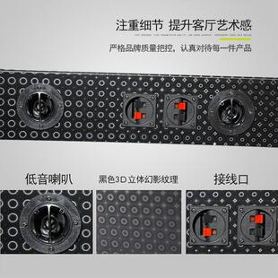 音响电视中置音箱 家庭影院一体式组合型长条音柱回音壁条形音箱