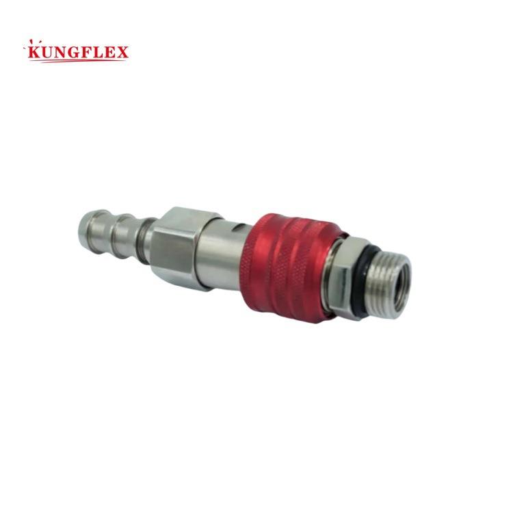 数据中心UQD快换接头 低流阻无泄漏快换UQD服务器冷却盲插接头