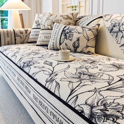 冬季时尚玉米绒沙发垫格调复古风毛绒坐垫子轻奢四季通用沙发巾,居家布艺,沙发垫,淘宝优惠券,粉丝福利购,淘宝优惠卷