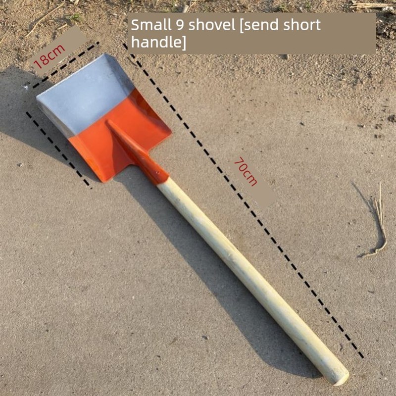 不锈钢园艺铲加厚铲粉煤灰火铲G农业长柄宠物猫屎铲小铲