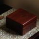 品盒复古实木玉石小方红木子首饰收纳盒典扣耳钉戒指小叶紫檀盒匣