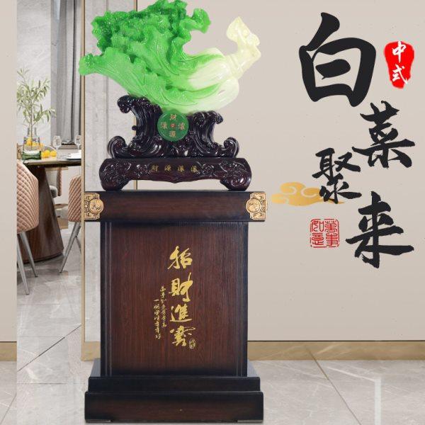 白菜落地摆件办公室客厅装饰品商务酒店庆典店铺公司开业礼品礼物,家居饰品,落地摆件,淘宝优惠券,粉丝福利购,淘宝优惠卷