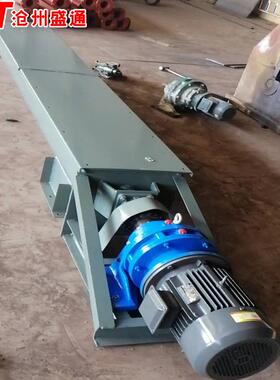 厨房垃圾输送机 LS300无轴输送机 加衬板 可过生活垃圾