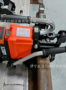 36V锂电钢轨钻孔机 RLT-LDG1901钢轨用充电打孔机 轨道打孔机