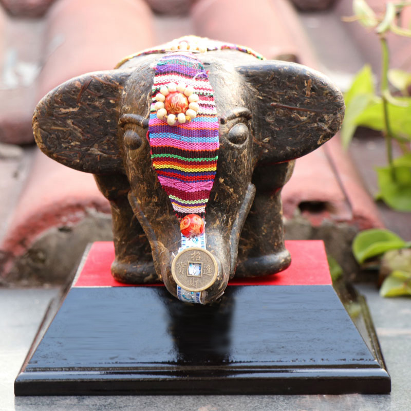 云南旅游小礼品大象摆件工艺茶家居装饰品开业商务活动礼品赠送