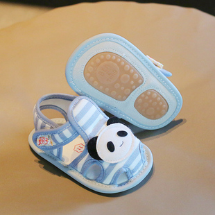 手工布鞋婴儿凉鞋男宝1一2岁宝宝鞋子9个月夏天婴幼儿室内鞋夏款8