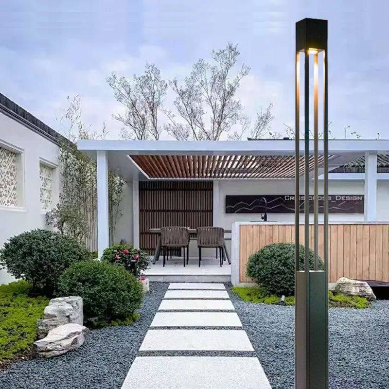 庭院灯饰户外防水3米景观灯柱社区广场超亮LED路灯道路高杆灯照明