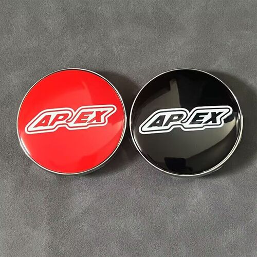 APEX轮毂盖 arc8改装轮盖中心盖轮毂盖车标贴vNs5rs轮毂盖黑色或