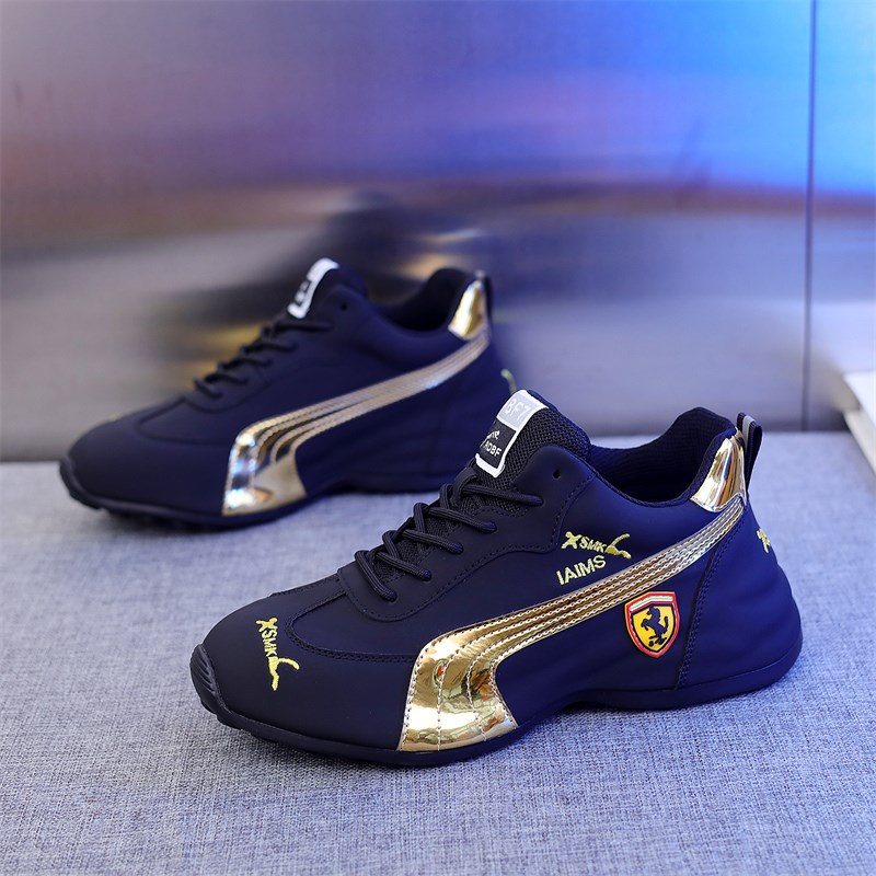 防滑男女2024春秋冬季加绒老爹鞋皮蓬运动情侣跑步鞋内增高鞋