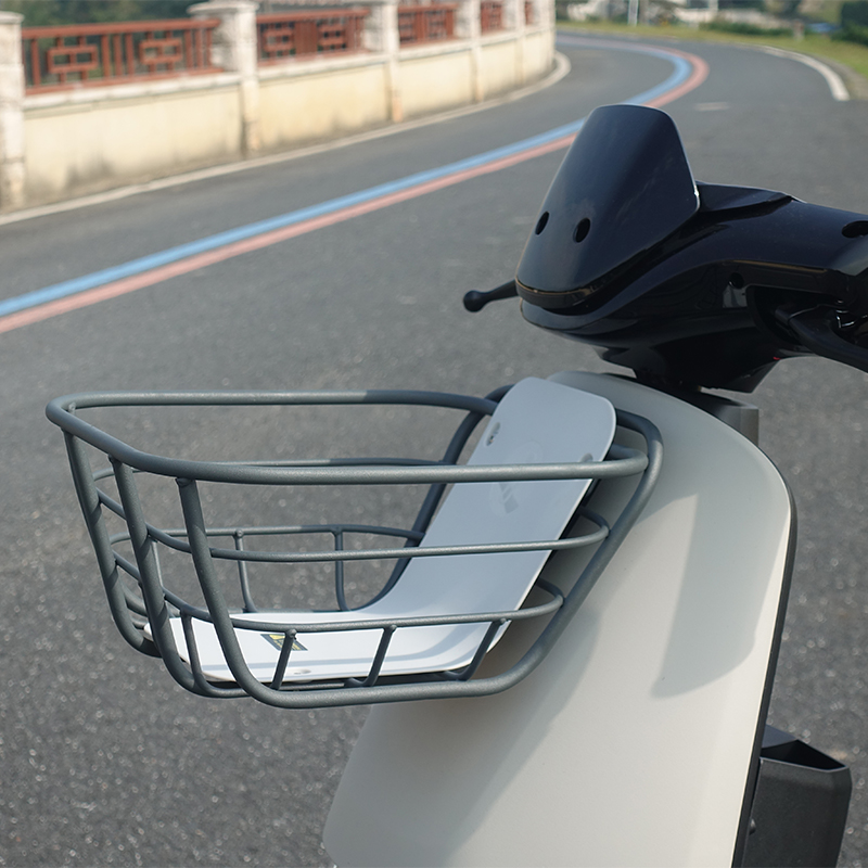 适用九号F35F60F90电动车改装配件大全仪表盖脚垫储物盒坐垫车筐