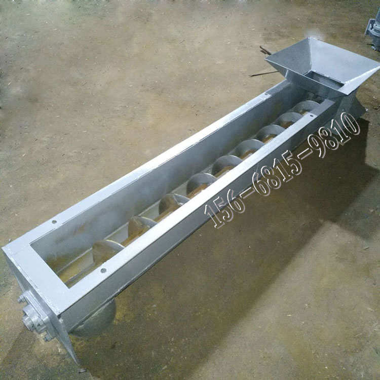 水泥螺旋式输送机 加厚蛟龙提升机 JU型干粉煤灰输送上料机