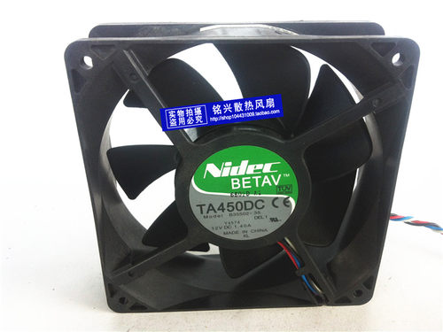 日本NIDEC 12038 12V 1.4A TA450DC 390系列工作站 B35502-35