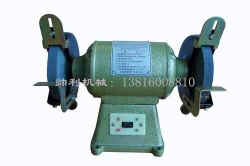 正宗/220V上海砂轮机厂三棱150mm