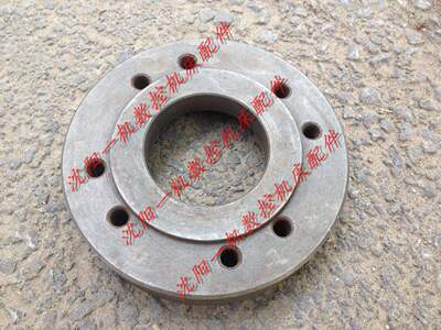 云南机床配件 CY6150 CY6140 原厂四爪卡盘法兰盘连接盘 直径250