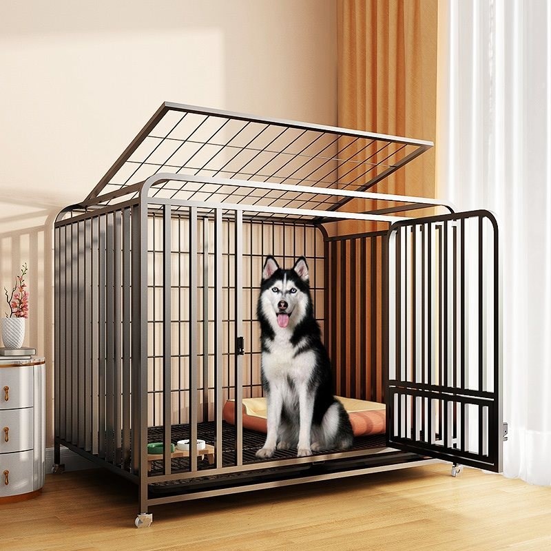 狗笼子中型大型犬室内带所厕边牧拉布拉多金毛宠物家用小型狗狗笼