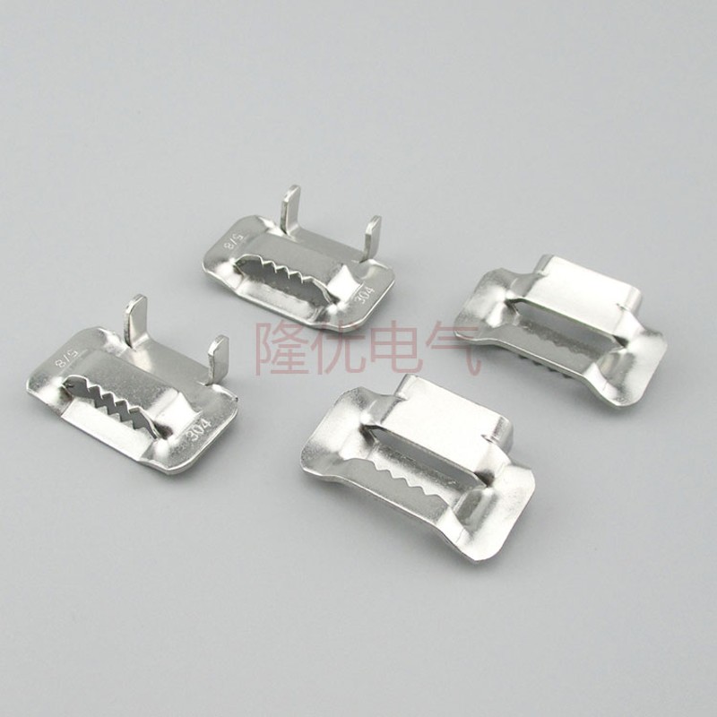 304不锈钢扎带金属打包带船用捆绑带广告牌扎带电杆抱箍监控扎带