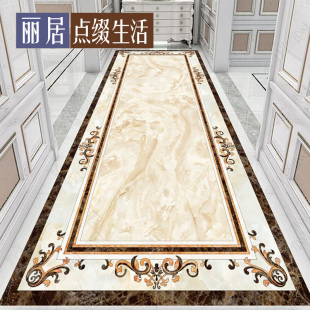 瓷砖装饰贴纸地面翻新茶几客厅地砖花纹仿大理石走廊防水耐磨地贴