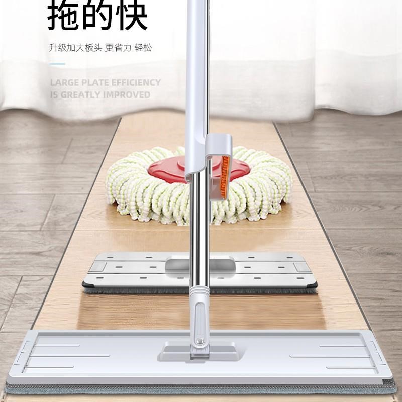 【拍一发三】42CM单排平板拖把家用木地板免手洗拖地拖布净懒人拖