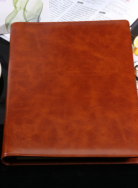 喜语活页本9孔活页夹商务笔记本文具本子加厚B5记事本定制logo