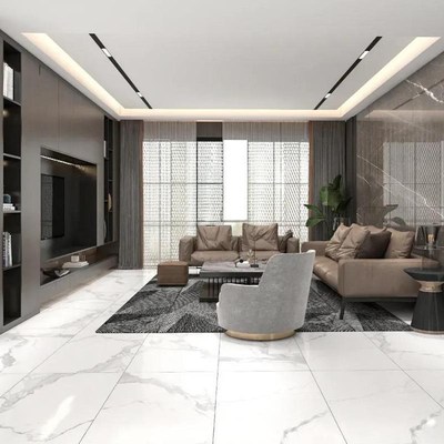 0背景墙地板生态深灰色通体大理石y瓷砖0石6020铺地灰色客厅地砖x