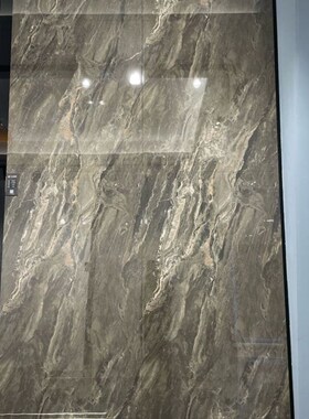 灰色系通体大理石瓷砖别墅客厅地砖900x1800地板X砖电视背景