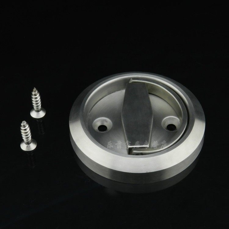 304不锈钢圆盘拉环隐形门拉手消防门拉手明装门拉手门把手