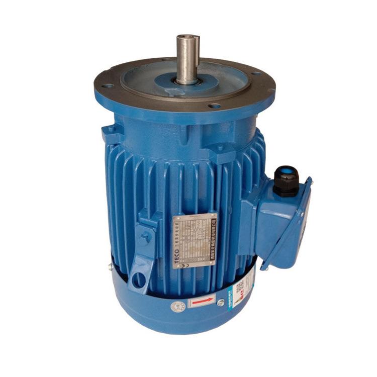马达电镀设备输送提升用3.7W/11W/7.5W三相异步电动机TECO