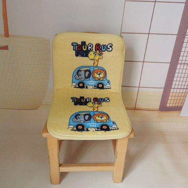 孩卡通交通工具汽车坐垫靠背连体椅垫幼儿园塑料木椅小凳子坐垫,居家布艺,沙发垫,淘宝优惠券,粉丝福利购,淘宝优惠卷