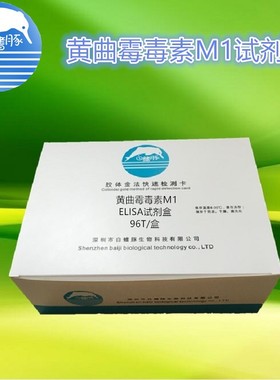 黄曲霉毒素M1 ELISA检测试剂盒 奶品检测试剂 96T/盒