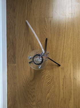 TDJ-330 铅字法透明度计 内有黑色E字十字 筒底有白色瓷片