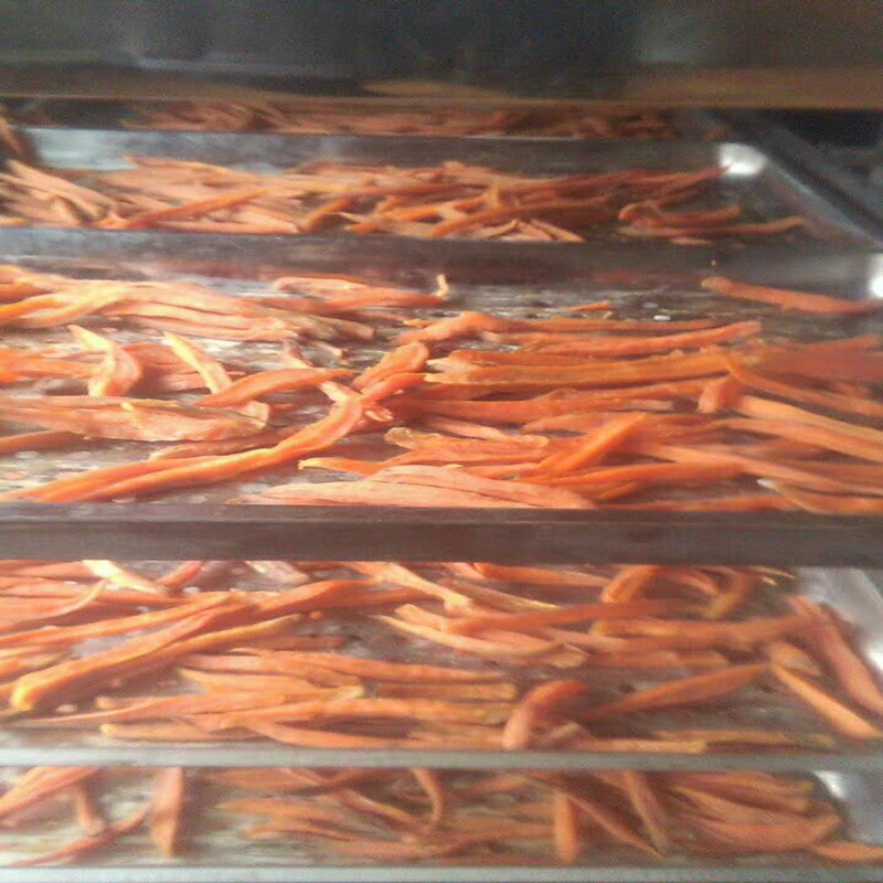 烤烟薯干烘干房机器 蜜薯 地瓜干加工设备 倒蒸工艺红薯生产线