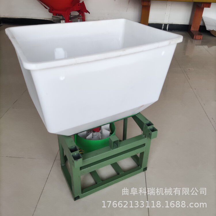 机动三轮后挂电动撒化肥机农用小麦玉米追肥机120L颗粒撒肥机