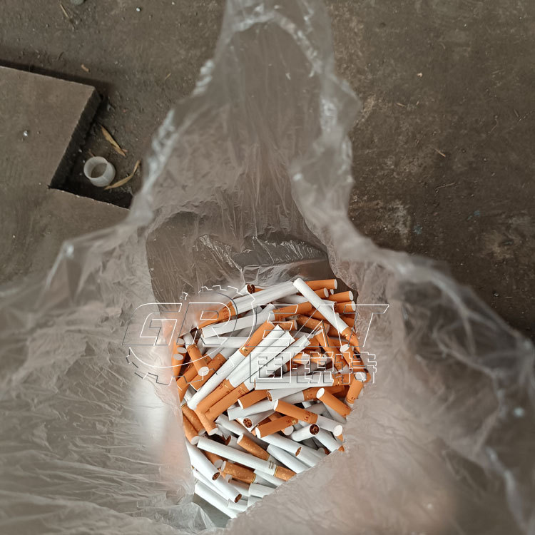 烟丝卷烟纸分离机 香烟打散机 烟纸烟丝剥离机 烟嘴烟蒂粉碎机图片