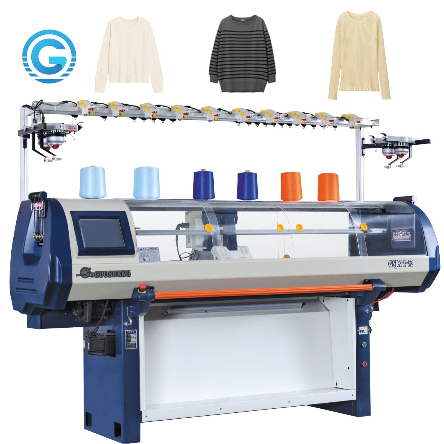 全自动电脑横机  全自动毛衣针织机 单系统  编织机  电脑横机