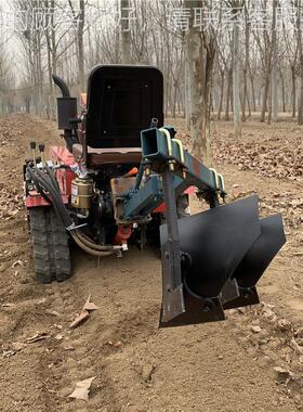 种水旱两用带耕田履机 小NIX型单杠履播带机 家用开沟播深耕种松