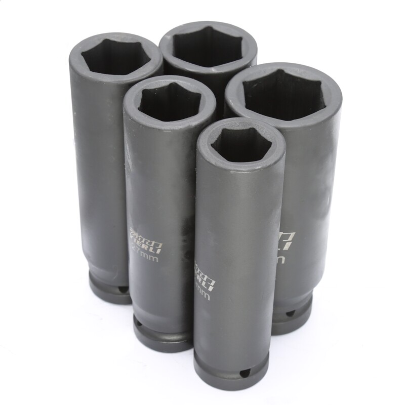 重型风炮套筒头3/4加长套筒 气动套筒 规格27 30 36 46总长 160mm