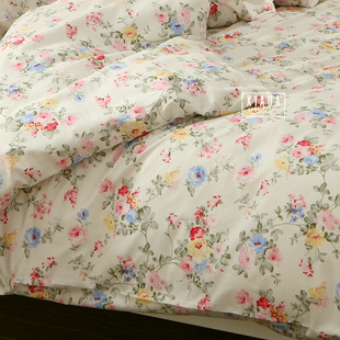 被套单套 纯棉秋冬被罩单人150x200双人180x200x230全棉碎花公主