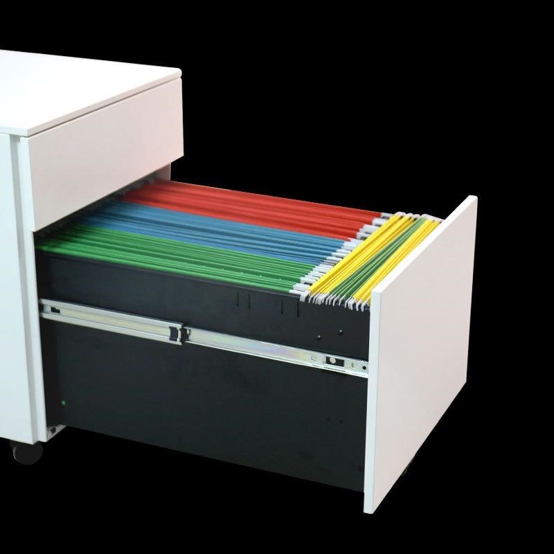 办公室矮柜桌底文件柜资料档案柜桌下单个小储物柜子活动柜抽屉柜