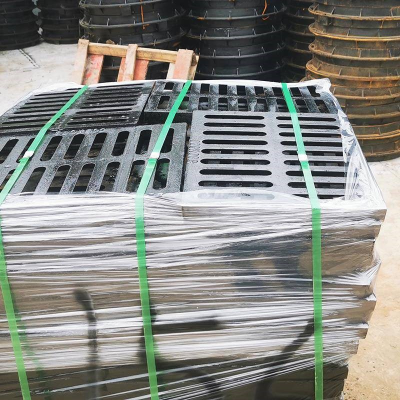 400X600球墨铸铁雨水口套篦子方形排水沟盖板下水道地沟井盖