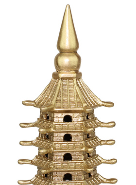 铜文昌塔摆件7层9层13层铜文昌塔