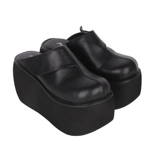 2024早秋新品 Lolita包头超高跟10CM厚底松糕凉拖L033