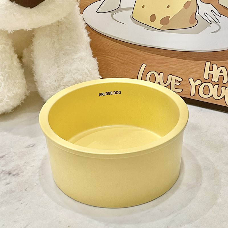 水缸大容量1.3升陶瓷宠物碗BD大狗直筒猫咪碗狗狗食盆粮碗分餐碗