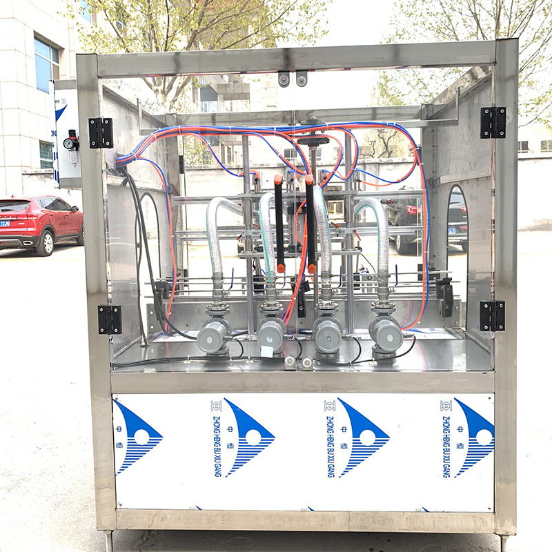 胶原蛋白口服液灌装轧盖设备灌装生产线 液体酵素定量灌装机