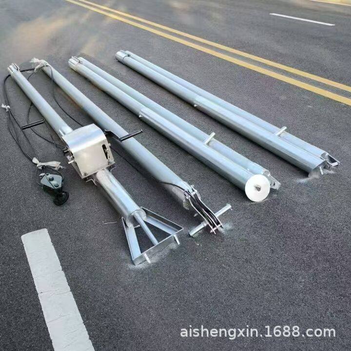 电缆立杆架三角架拔杆抱杆电线水泥杆立杆机电力架线杆起吊机