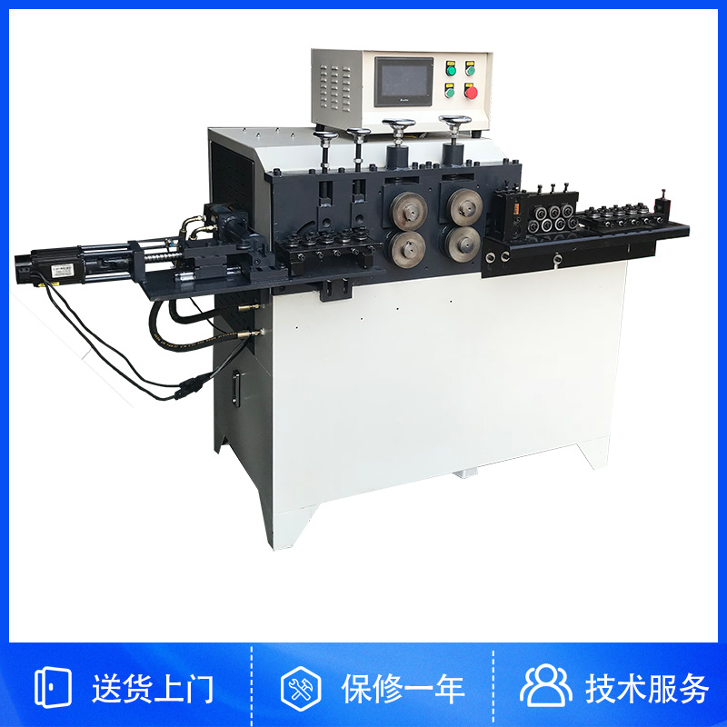 天崇机械直供全自动绕线打圈机伺服液压运线机铁线铁丝卷圆机设备