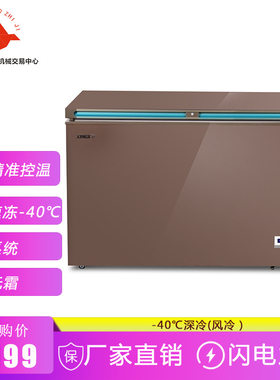 星星XINGX -40℃深冷柜风冷家用商用小型冷藏冷冻柜卧式 电脑控温