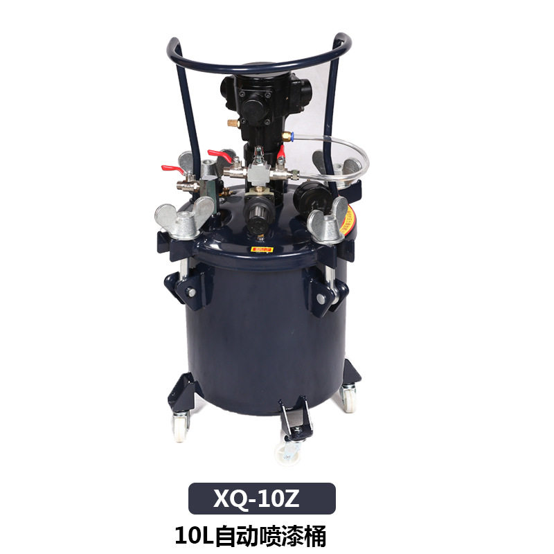 台湾 10 30 40 60升气动手动自动搅拌压力桶油漆涂料点胶搅拌压罐